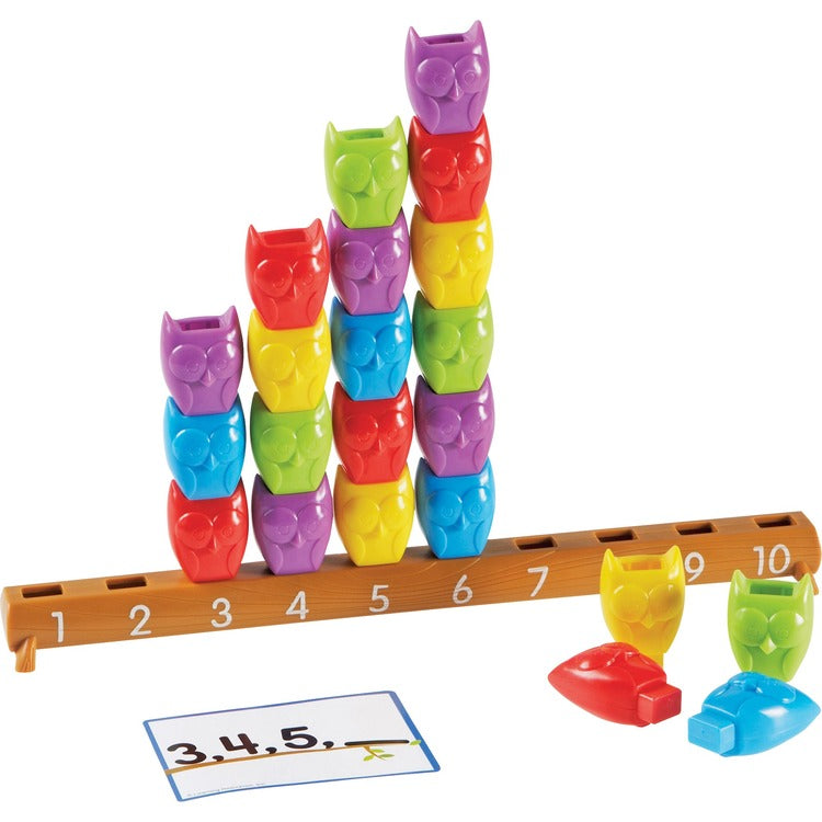 Learning Resources Counting Owl Set, 1-10, Ages 3+, Ast (LRN7732) 1 Set