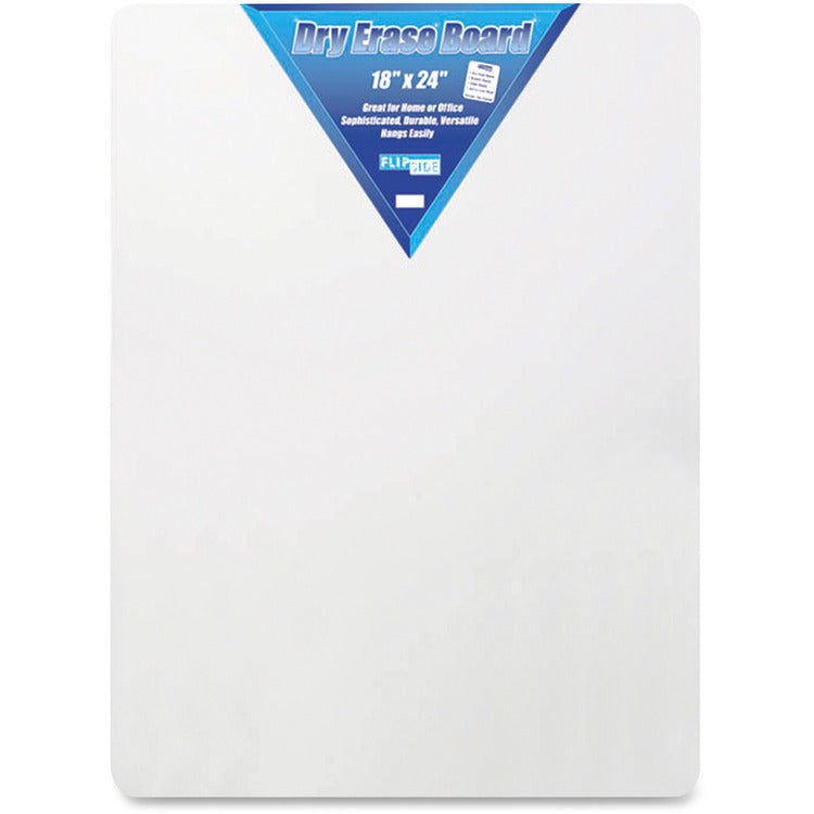 Flipside Dry Erase Board, 18" x 24", White (FLP10085)