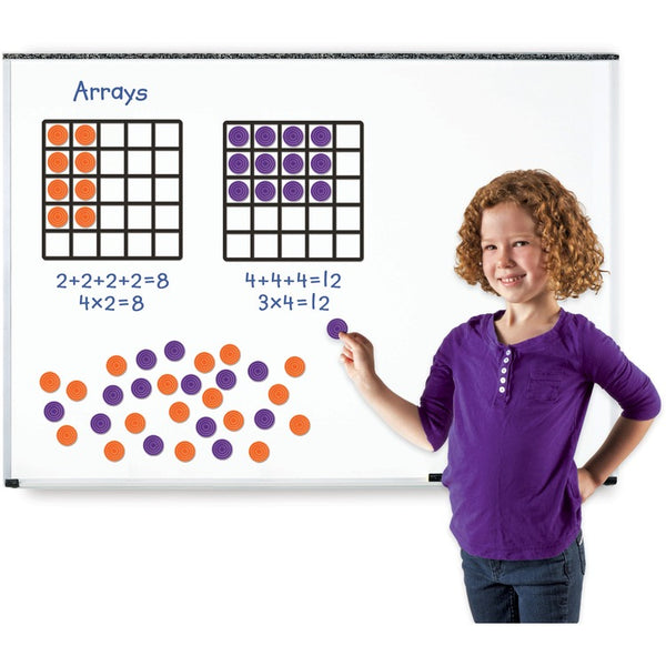 Learning Resources Giant Magnetic Array Set, 52Pcs, Ast (LRN6648) 1 Set