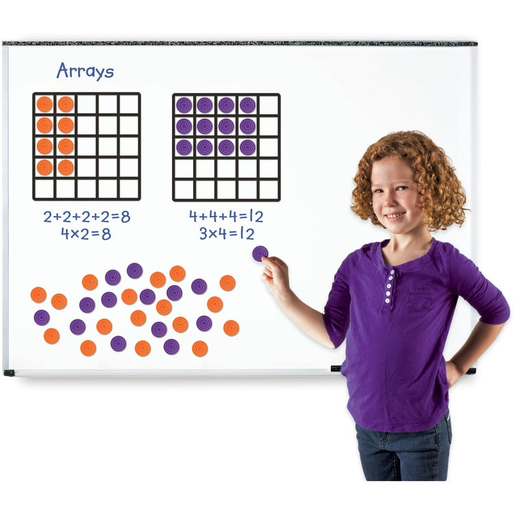Learning Resources Giant Magnetic Array Set, 52Pcs, Ast (LRN6648) 1 Set
