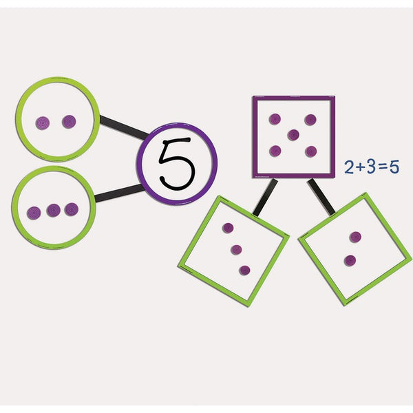 Learning Resources Giant Number Bonds Set, Ast (LRN5214) 1 Set