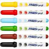 Prang be-be Jumbo Markers, Washable, Assorted Ink, 6/Set (DIX73106) Set of 6