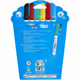Prang be-be Jumbo Markers, Washable, Assorted Ink, 6/Set (DIX73106) Set of 6