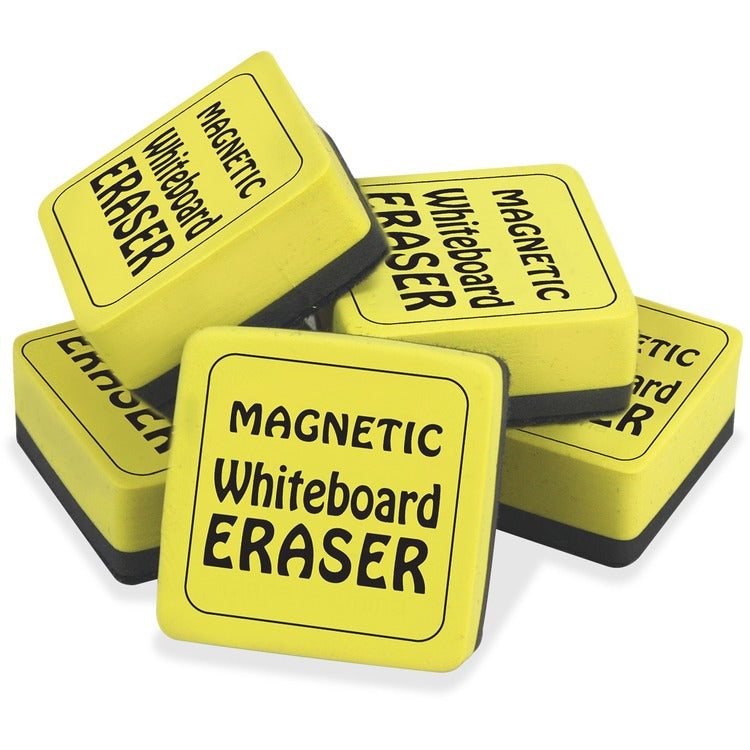 The Pencil Grip WB Eraser, Magnetic, 2"Wx1/2"Lx2"H, YW (TPG355) Pack of 12
