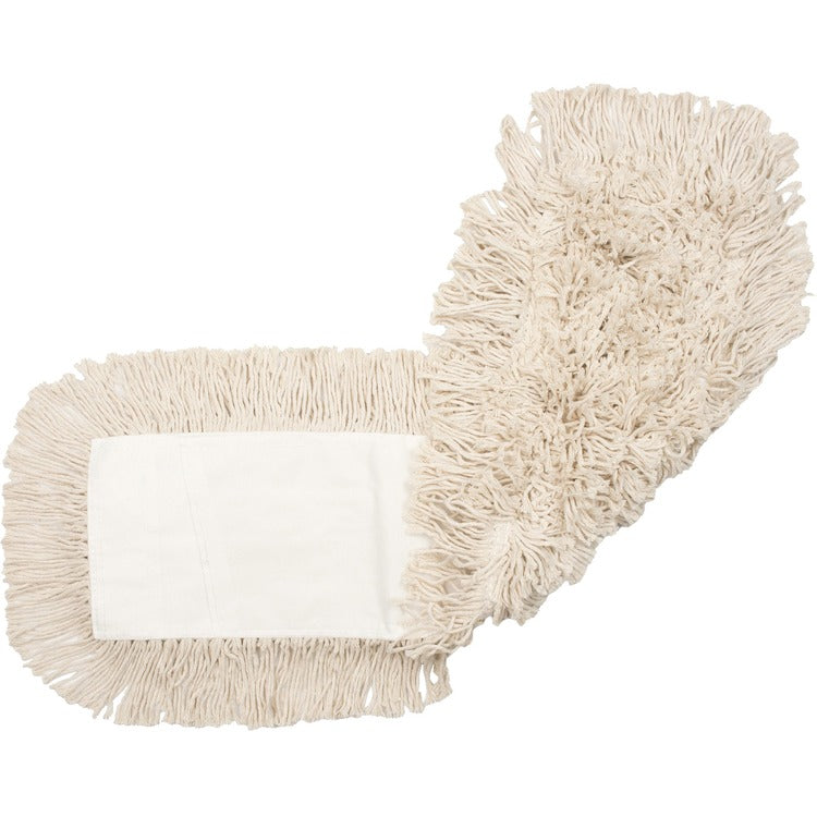 Genuine Joe Disposable Cotton Dustmop Refill, 18" x 5", Natural (GJO18500) Each