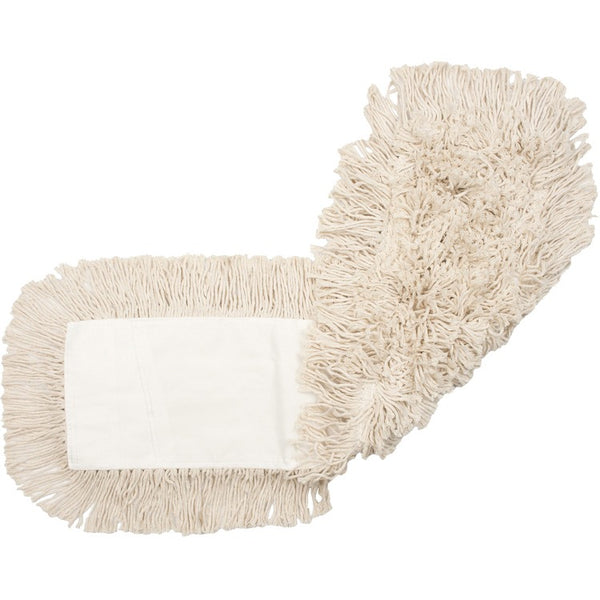 Genuine Joe Disposable Cotton Dustmop Refill, 24" x 5", Natural (GJO24500) Each
