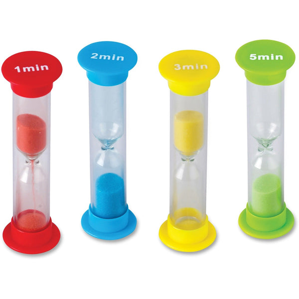 Teacher Created Resources Small Sand Timers Combo Pack, 4/PK, Multi (TCR20663) Pack of 4