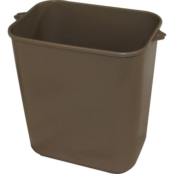 Impact Wastebasket, Soft-Sided, 8" W x 11-1/4" L x 12-1/4" H, Beige (IMP770115) Each