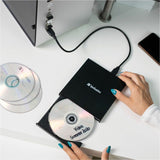 Verbatim External Slimline CD/DVD Writer, 8X DVD Write Speed/24X CD Write Speed (VER98938) Each