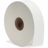 Genuine Joe Jumbo Jr Dispenser Bath Tissue Roll, 2 Ply, 3.50" x 2000 ft, 12" Roll, 6/Carton (GJO3520006) Case of 6