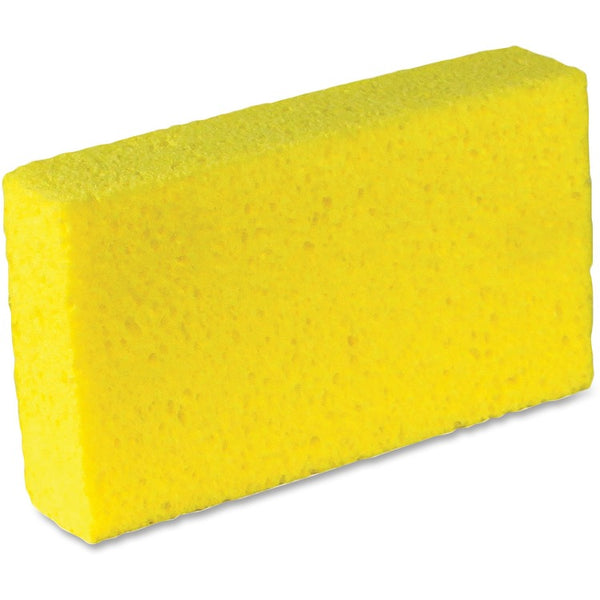 Impact Cellulose Sponge,1.7" x 4" x 7.6",Bio, 4PK/CT, Yellow (IMP7180PCT) Case of 24