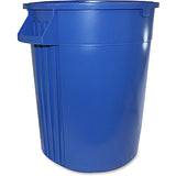 Impact® Gator® Plus Trash Container, 44 Gallon, 4/Case, Blue (IMP774411CT) Case of 4
