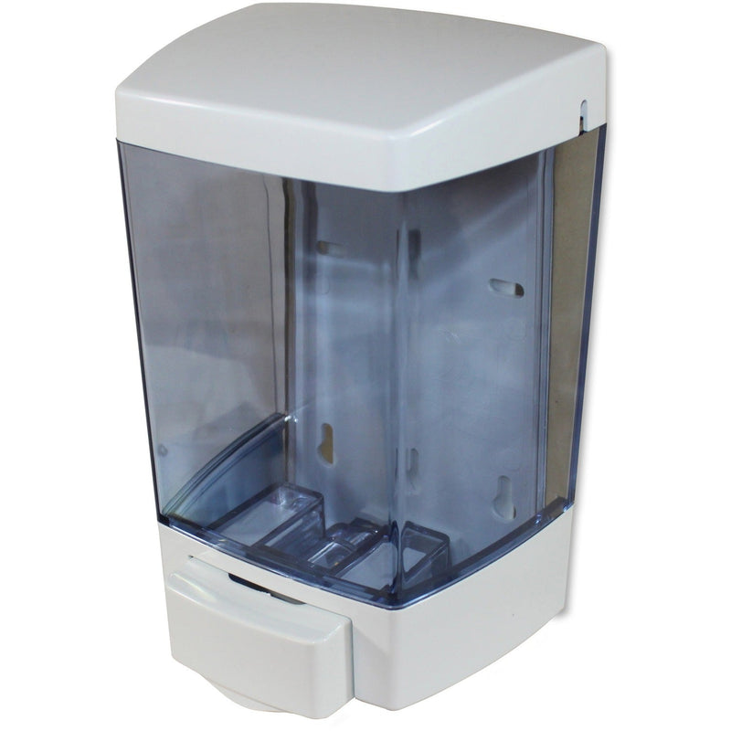 ClearVu Soap Dispenser, 46oz., 4-1/4" x 6" x 8-1/2", 12/CT, White (IMP9346CT) Case of 12