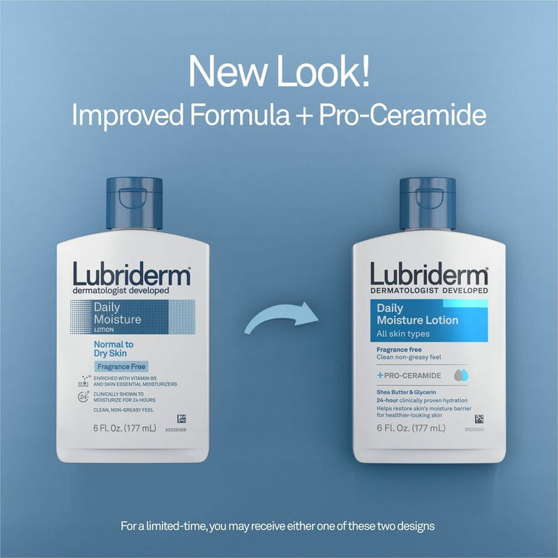 Lubriderm Daily Moisture Skin Lotion, 6 Ounces (PFI48826) Each