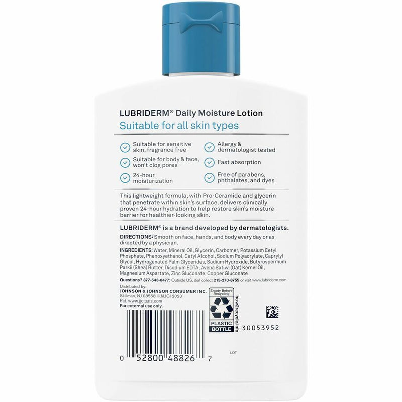 Lubriderm Daily Moisture Skin Lotion, 6 Ounces (PFI48826) Each