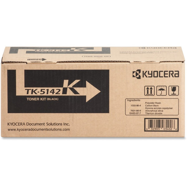 Kyocera Toner Cartridge f/6130/6030, 7000 Page Yield, Black (KYOTK5142K) Each