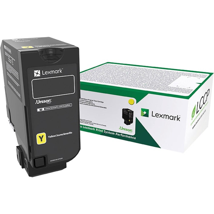 Lexmark YELLOW TONER CARTRIDGE RETURN TONR (LEX74C0SYG)