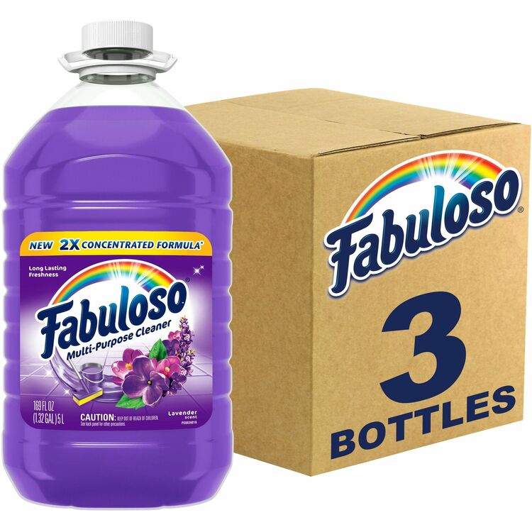 Fabuloso All-Purpose Cleaner, 169oz., 3BT/CT, Lavender (CPC153122CT)