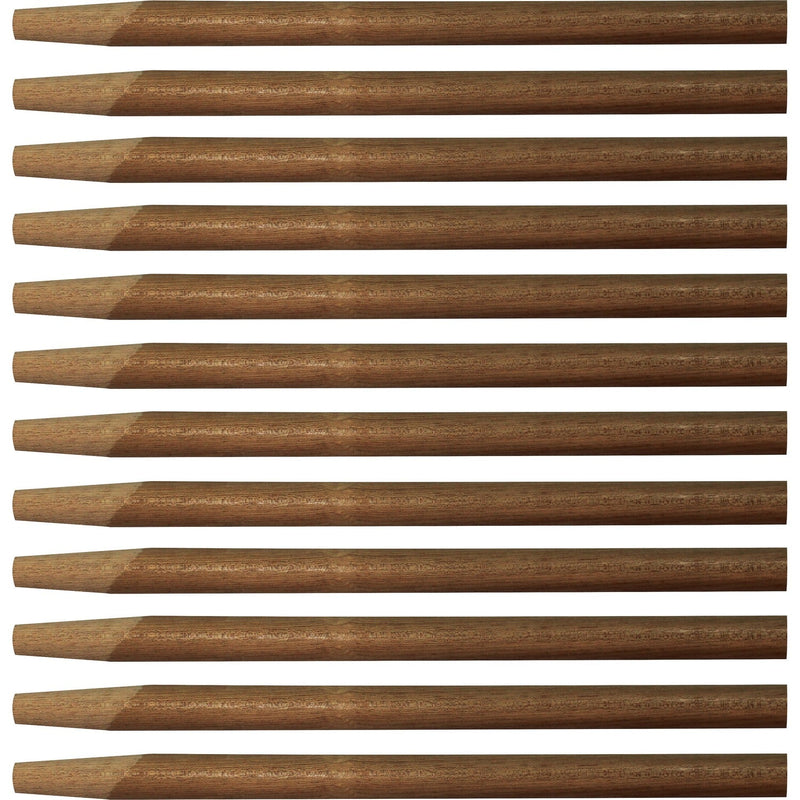 Genuine Joe Squeegee Wood Handle, 60" x 1", 12/CT, Natural (GJO66000CT) Case of 12