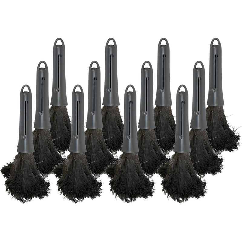 Genuine Joe Retractable Feather Duster, 12/CT, Brown (GJO90218CT) Case of 12