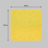 Rubbermaid Commercial Microfiber Cleaning Cloths, Yellow, 24/Pack (RCP1820584) Pack of 24