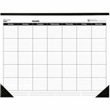 Rediform Undated Monthly Desk Pad, 17" x 22"  (REDB1817) Each