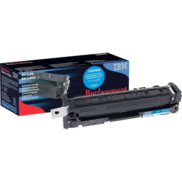 IBM Toner Cartridge, Alternative for HP 410A, Cyan, Laser, 2300 Pages, 1 Each (IBMTG95P6648) Each