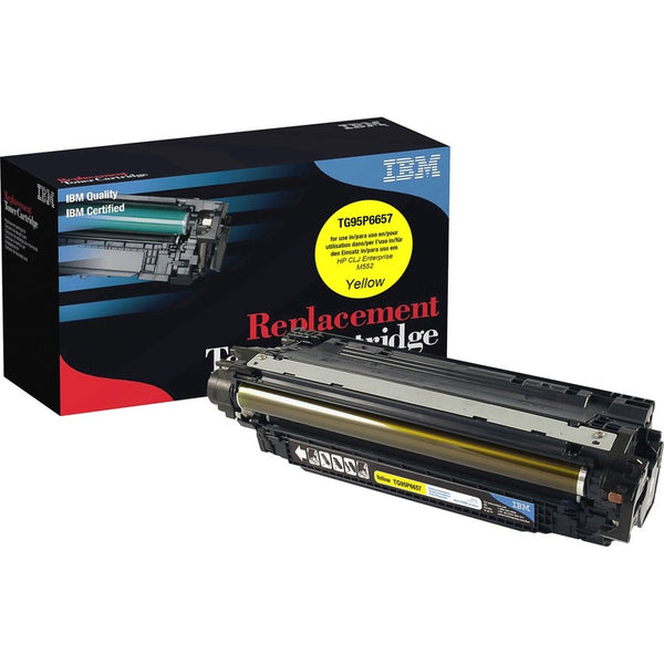 IBM Toner Cartridge, Alternative for HP 508X, Yellow, Laser, High Yield, 9500 Pages, 1 Each (IBMTG95P6657) Each