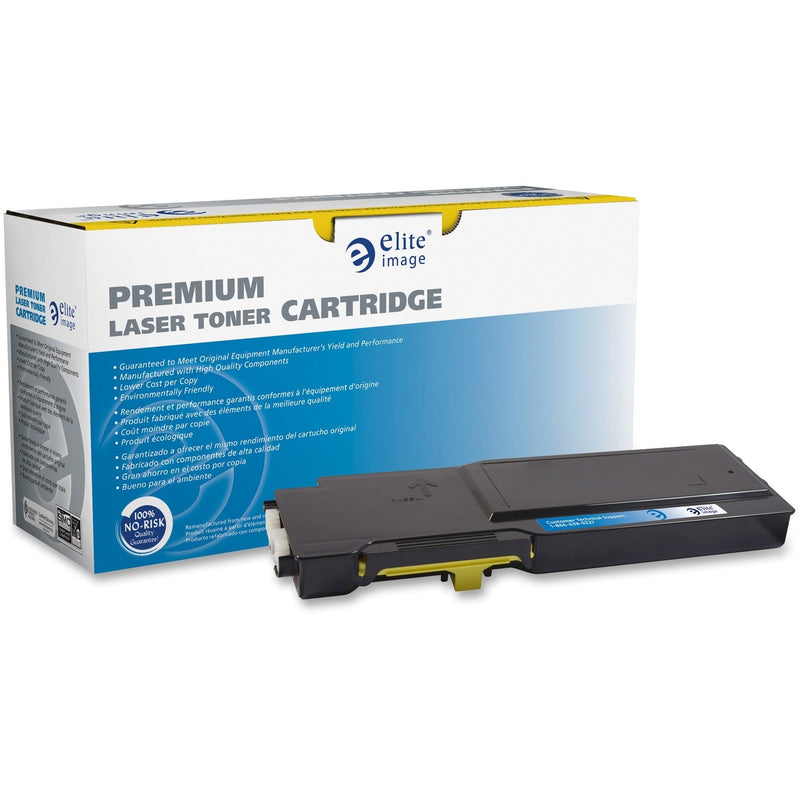 Elite Image Remanufactured Toner Cartridge, Alternative for Dell, Laser, 9000 Pages, Yellow, 1 Each (ELI76164) Each