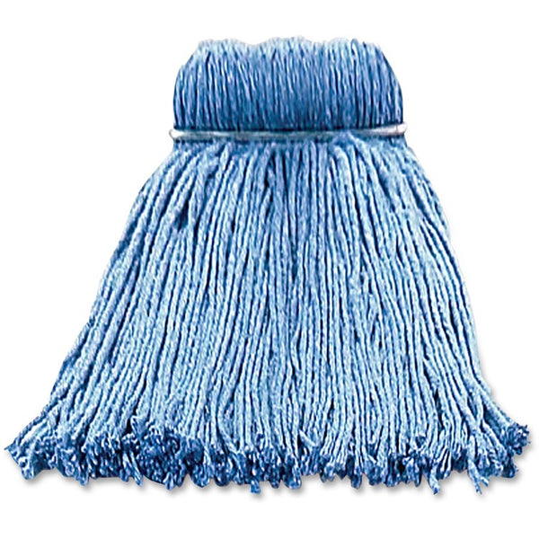Layflat Mophead Refill, No.16 for Screw-type Mop Kit, 12/CT, Blue (IMP26116CT) Case of 12