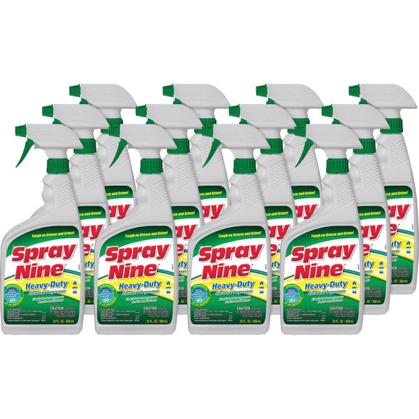 Spray Nine Multipurpose Cleaner/Disinfectant Spray, 22oz., 12/CT, CL (PTX26825CT) Case of 12