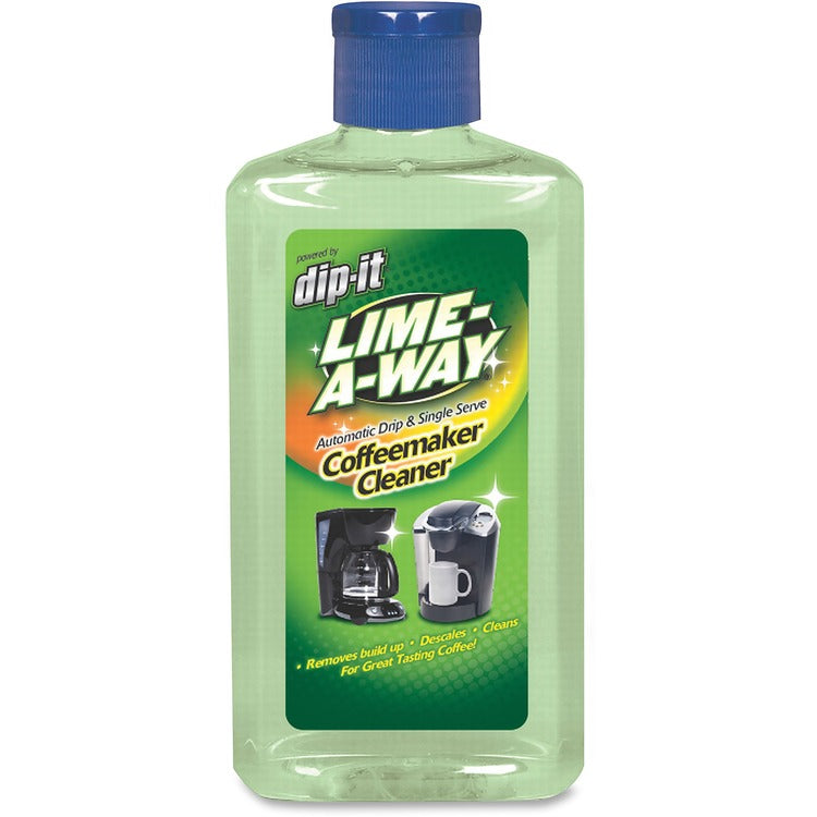 Lime-A-Way Dip-It Coffeemaker Descaler and Cleaner, 7 oz Bottle, 8/Carton