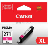 Canon CLI-271 Original High Yield Inkjet Ink Cartridge, Magenta (CNMCLI271XLM) Each