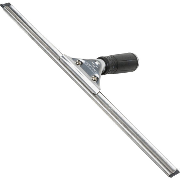 Unger 16" Pro Stainless Steel Complete Squeegee , Rubber Blade, 10/CT, STST (UNGPR400CT) Case of 10