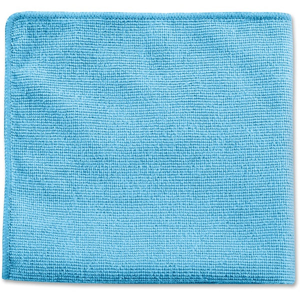 Rubbermaid Commercial Microfiber Cleaning Cloth, Resuable, 12" x 12", 6BT/CT, Blue (RCP1820579CT) Case of 288