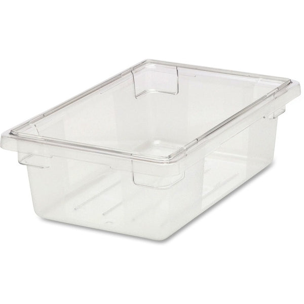 Rubbermaid Commercial Food/Tote Boxes, 18" x 12" x 6", 3.5 Gallon Cap, 6/CT, Clear (RCP330900CLRCT) Case of 6