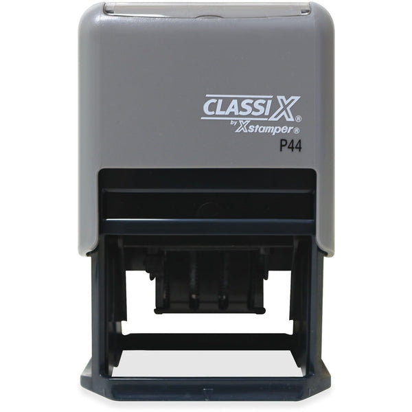 Xstamper Self-Inking Date Stamp, 1-1/2" x 2-1/2", Ast (XSTP44) Each