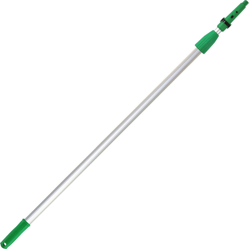 Unger Telescopic Pole, 2 Section, Ergonomic Grip, 8', 10BX/CT, GN (UNGEZ250CT) Case of 10