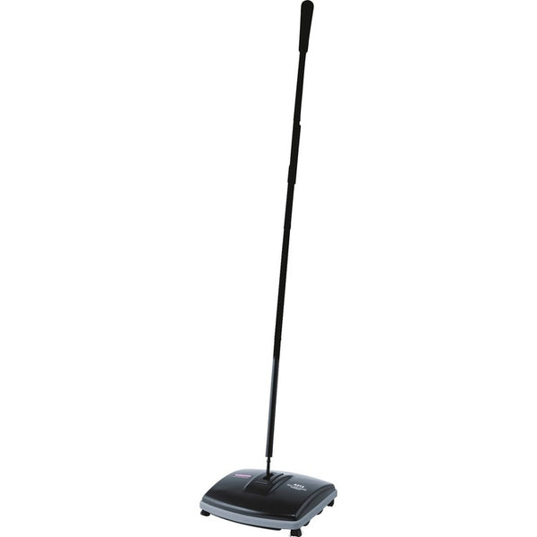 Rubbermaid Commercial Floor/Carpet Sweeper, Flat Fold Handle, 6-1/2" W, 4/CT, BK (RCP421288BKCT)