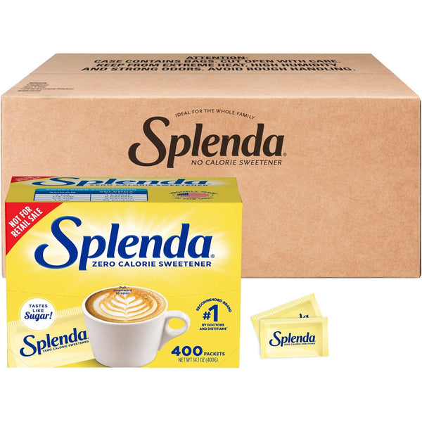 Splenda Sugar Substitute Packets, 1.0g, 6BX/CT, Yellow (SNH200414CT) Case of 2400