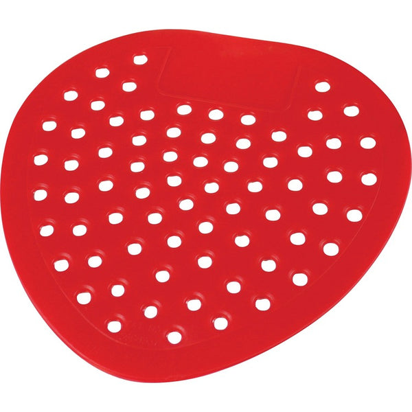 Impact Urinal Screen, Deodorized, Cherry, 8" Diameter, 6DZ/CT, Red (IMP1451DZ94CT) Case of 72