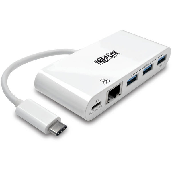 Tripp Lite by Eaton Hub/Adapter, Portable, USB-C, Gen 1, USB 3.1 (TRPU4600033AGC) Each