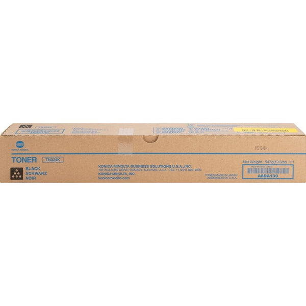 Konica Minolta Original Toner Cartridge, Black, Laser, 28000 Pages (KNMTN324K) Each