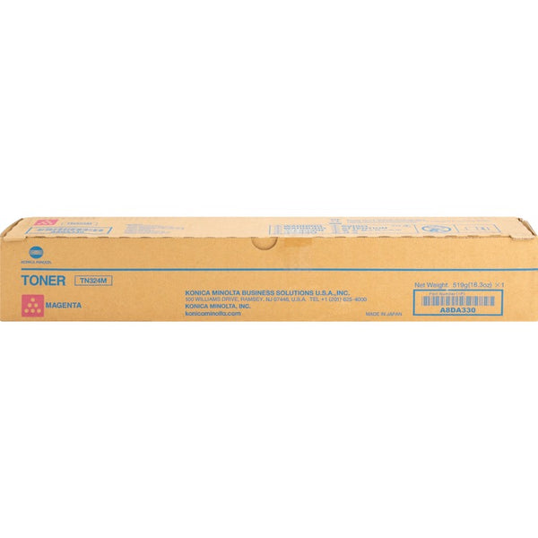 Konica Minolta Original Toner Cartridge, Magenta, Laser, 26000 Pages (KNMTN324M) Each