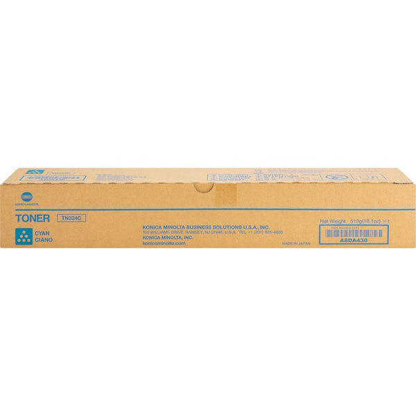 Konica Minolta Original Toner Cartridge, Cyan, Laser, 26000 Pages (KNMTN324C) Each