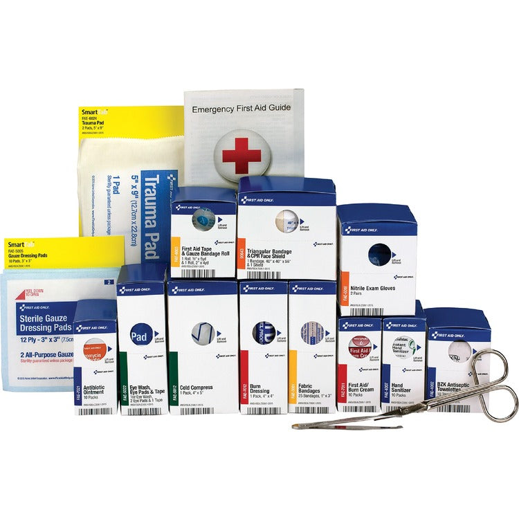 First Aid Only Medium Metal SmartCompliance Refill Pack for 25 People, 94 Pieces (FAO90582) 1 Kit