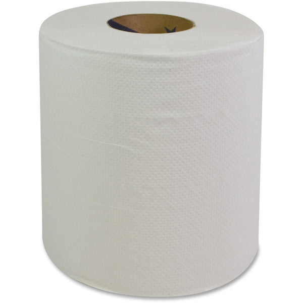 GCN Center Pull Towels, 2-Ply, Perforated, 360 Sheet/PK, White (GNR87000) Case of 6