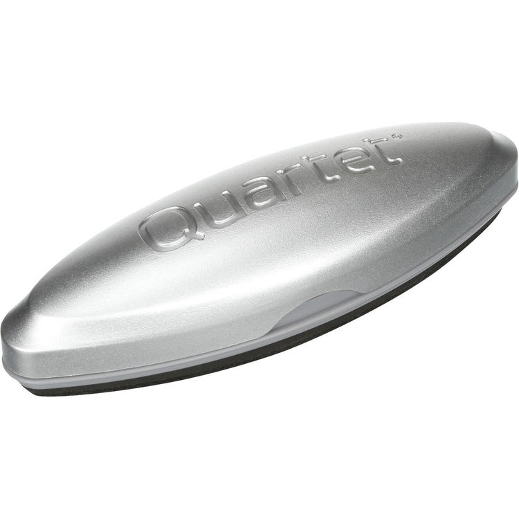 Quartet Premium Magnetic 3-in-1 Glass Board Eraser, Felt, 2 x 6 1/2 x 1 3/8 (QRTSFEB3) Each