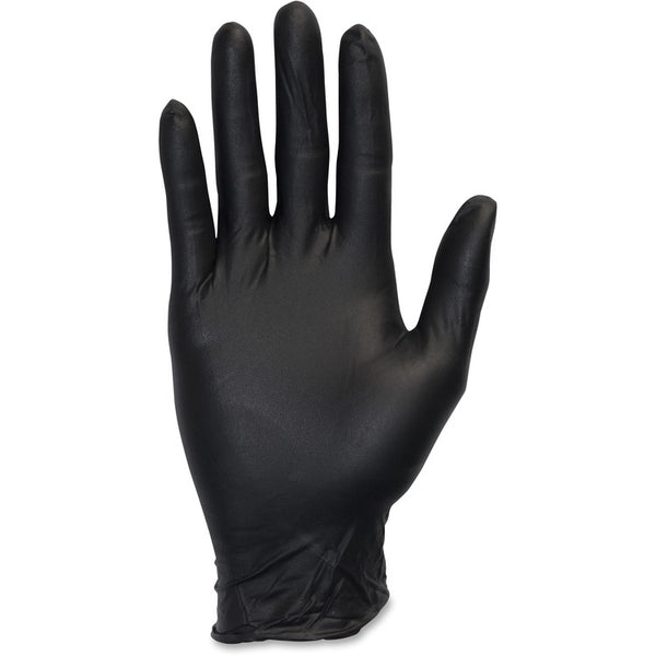 Safety Zone Nitrile Exam Gloves, Large, 4 Mil, Black (SZNGNEPLGK) Box of 100