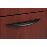 HON Classic Pull, Set of 2, 0.88" x 0.50" x 6.75", Metal, Black, 2/Pack (BSXBLPCLASSIC) Pack of 2